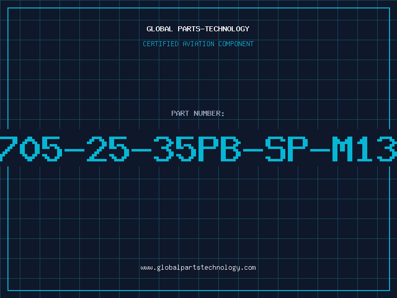 Aviation Part 9705-25-35PB-SP-M134