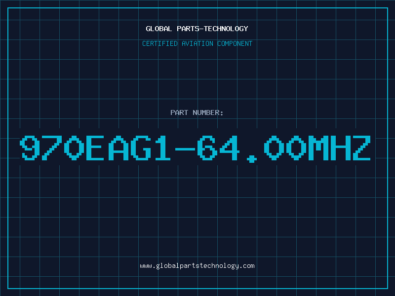 Aviation Part 970EAG1-64.00MHZ