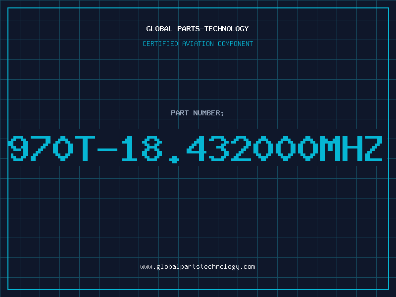 Aviation Part 970T-18.432000MHZ