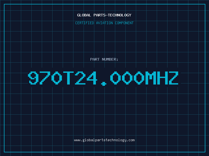 Aviation Part 970T24.000MHZ