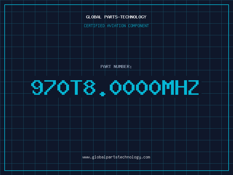 Aviation Part 970T8.0000MHZ