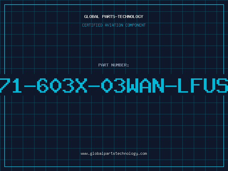 Aviation Part 971-603X-03WAN-LFUSE