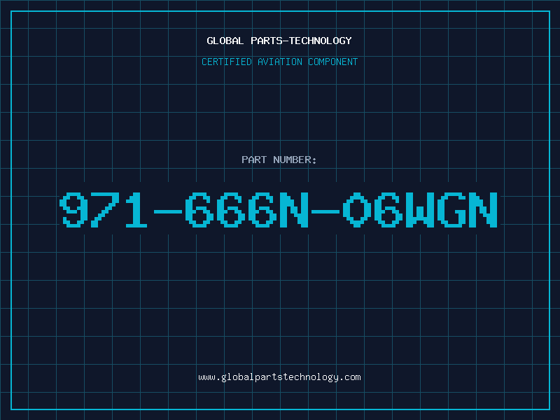 Aviation Part 971-666N-06WGN