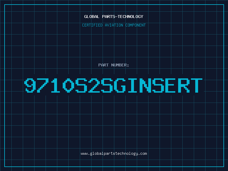 Aviation Part 9710S2SGINSERT