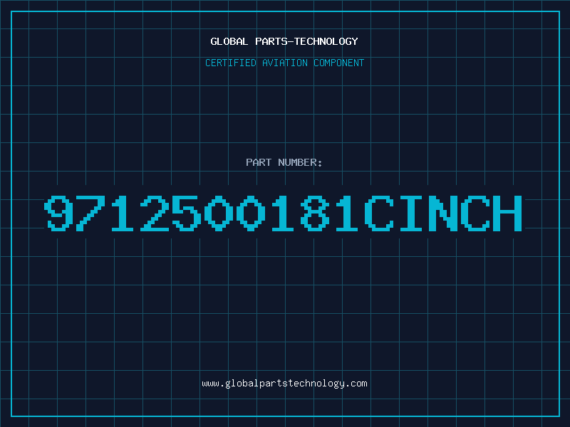 Aviation Part 9712500181CINCH