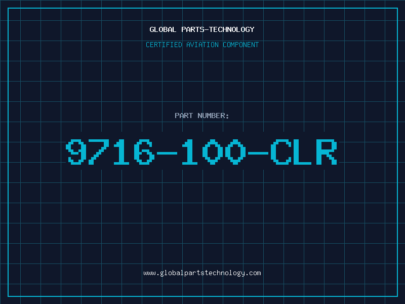 Aviation Part 9716-100-CLR