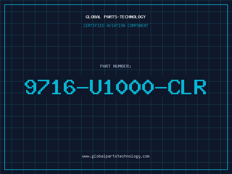 Aviation Part 9716-U1000-CLR