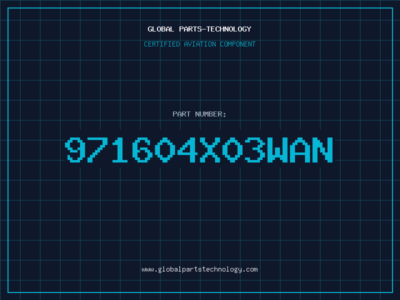 Aviation Part 971604X03WAN