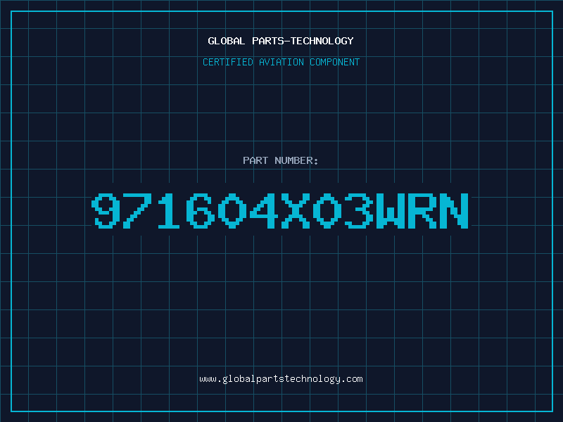 Aviation Part 971604X03WRN