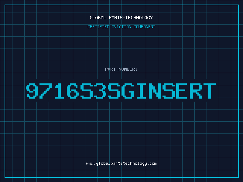 Aviation Part 9716S3SGINSERT
