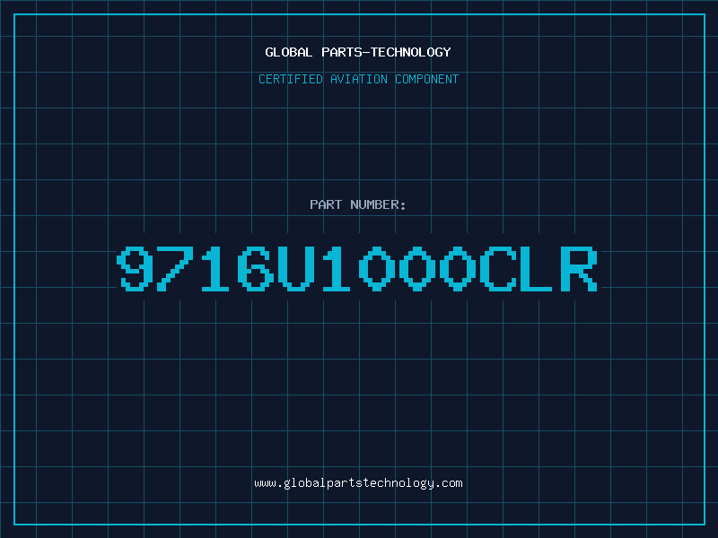 Aviation Part 9716U1000CLR