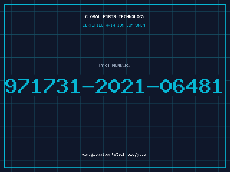 Aviation Part 971731-2021-06481