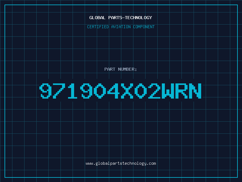 Aviation Part 971904X02WRN