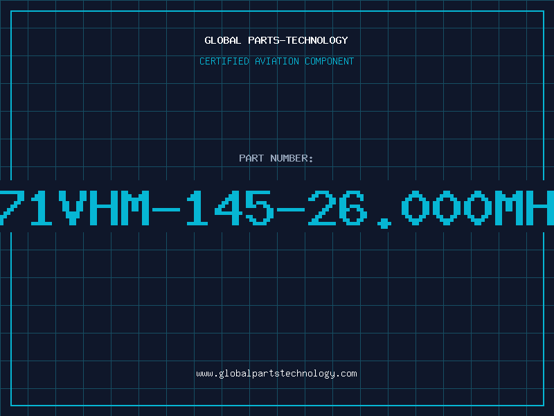Aviation Part 971VHM-145-26.000MHZ