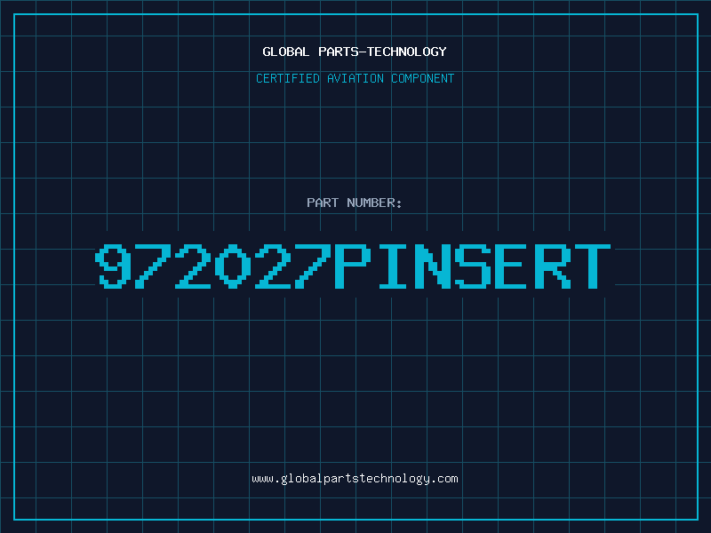 Aviation Part 972027PINSERT