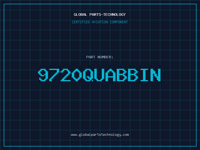 Aviation Part 9720Quabbin