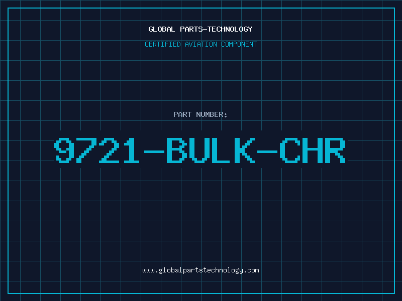 Aviation Part 9721-BULK-CHR