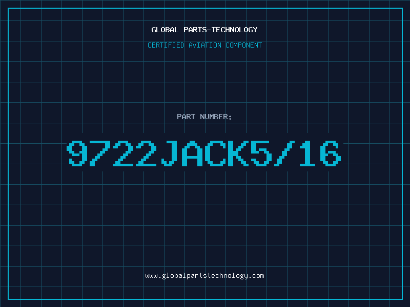 Aviation Part 9722JACK5/16