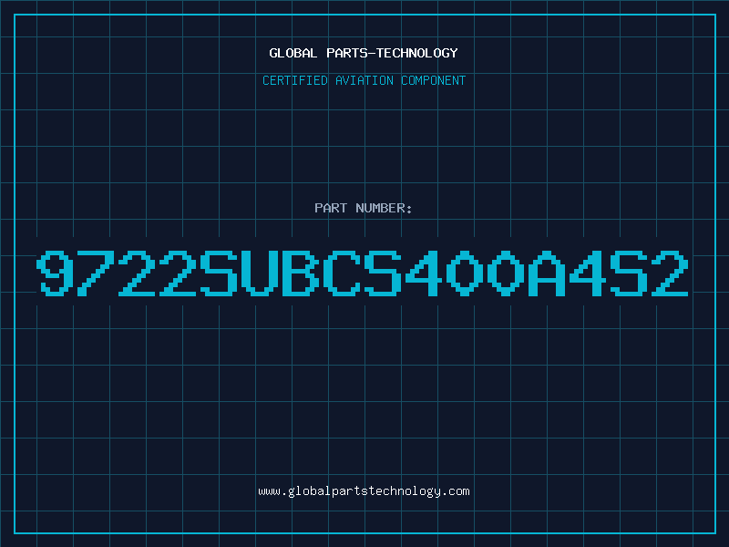Aviation Part 9722SUBCS400A4S2