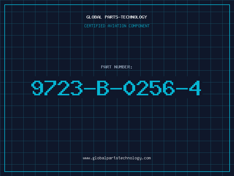 Aviation Part 9723-B-0256-4