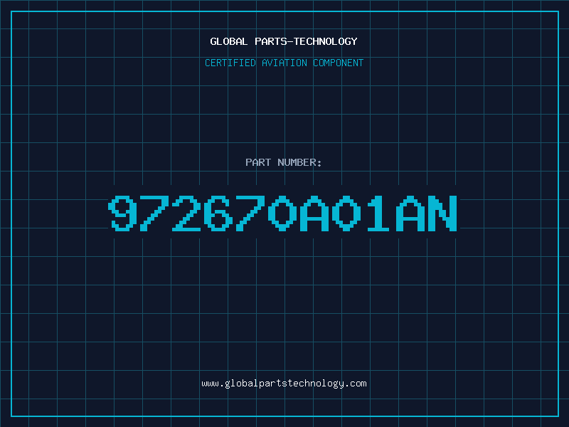 Aviation Part 972670A01AN