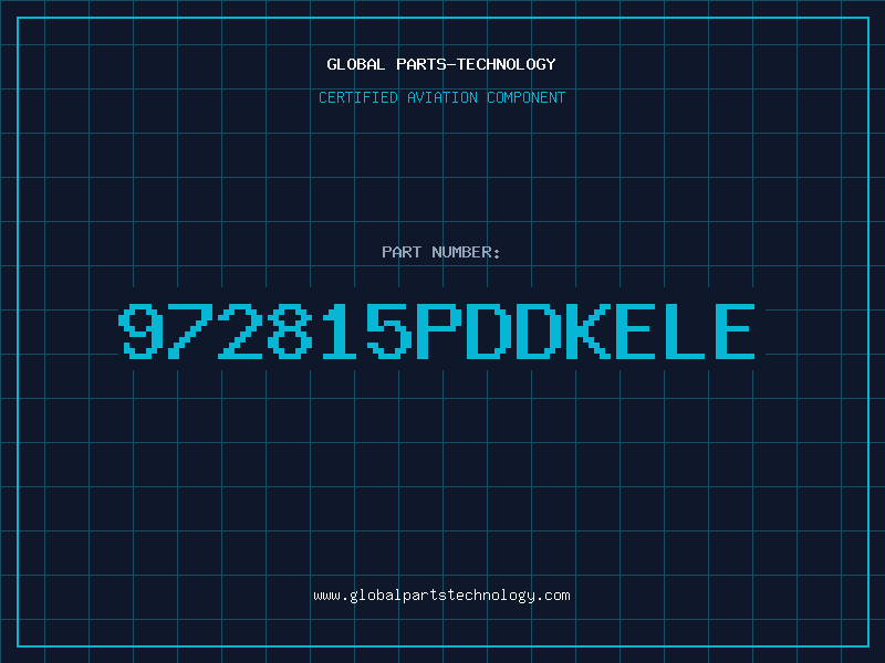 Aviation Part 972815PDDKELE
