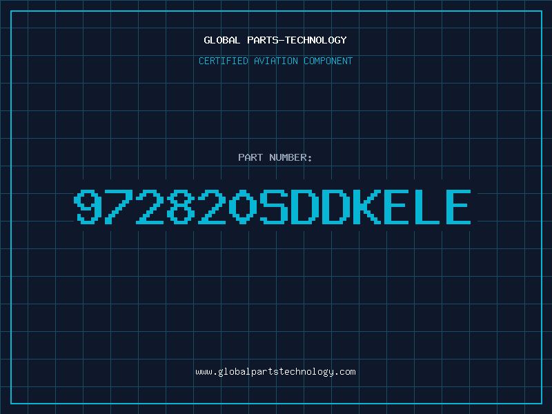 Aviation Part 972820SDDKELE
