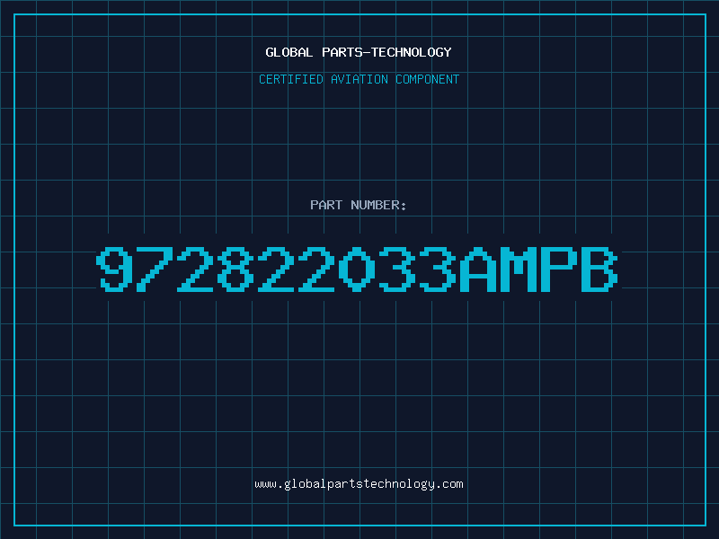 Aviation Part 972822033AMPB