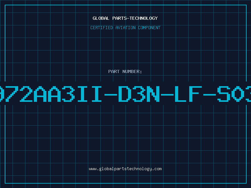 Aviation Part 972AA3II-D3N-LF-S03