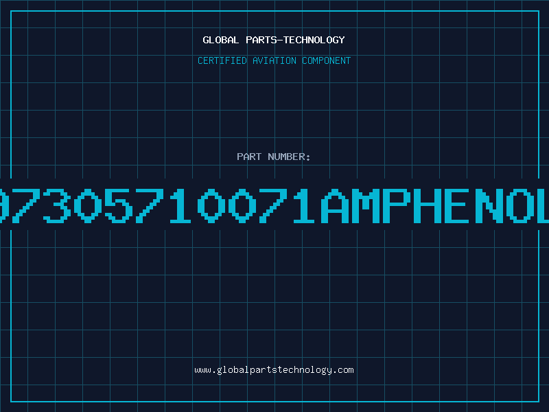 Aviation Part 97305710071Amphenol
