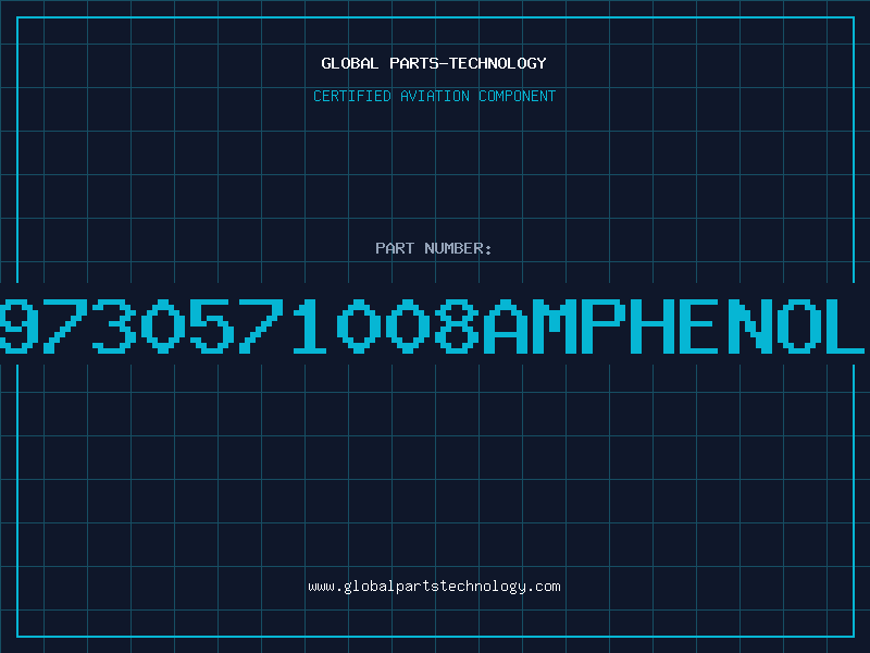 Aviation Part 9730571008Amphenol