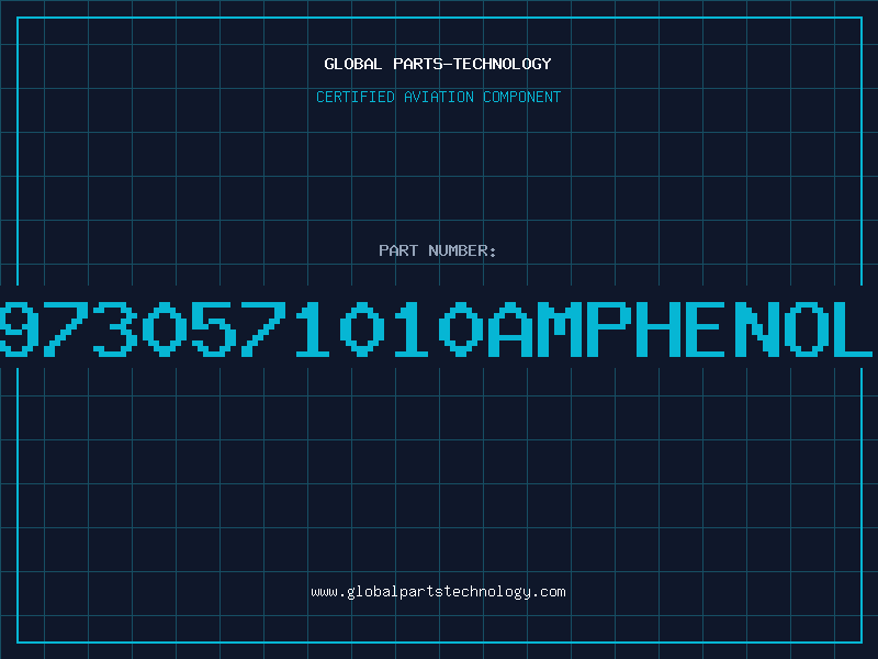 Aviation Part 9730571010Amphenol