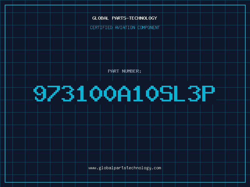 Aviation Part 973100A10SL3P