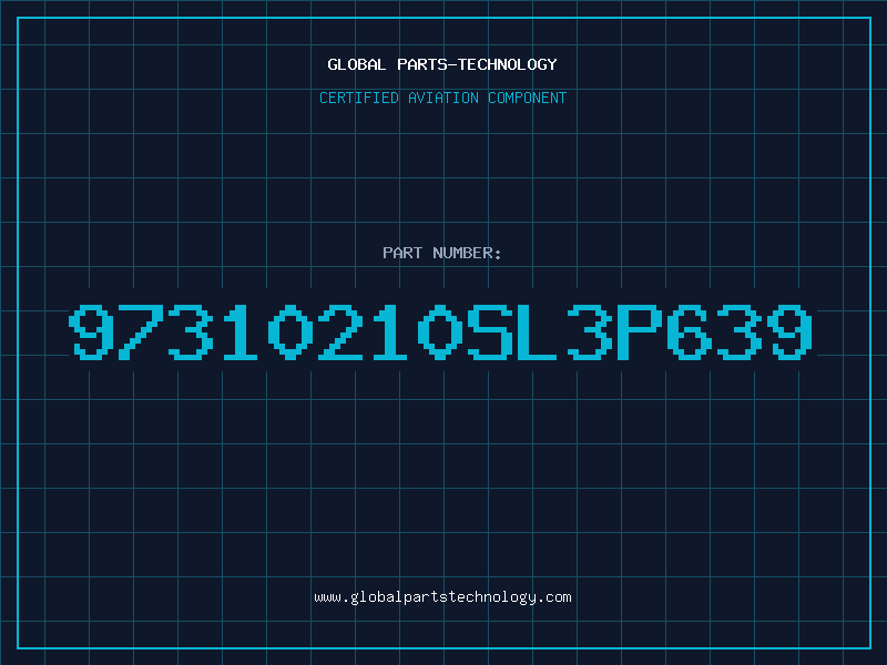 Aviation Part 97310210SL3P639