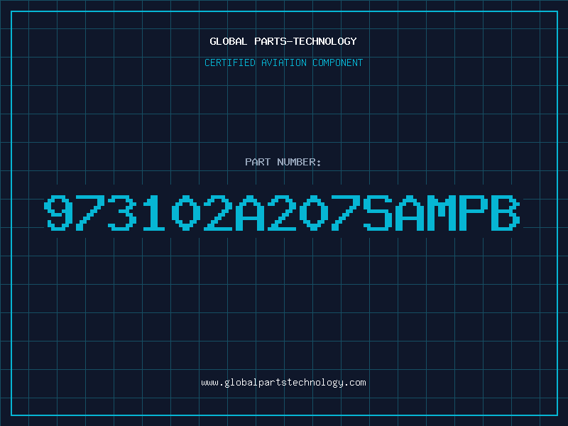 Aviation Part 973102A207SAMPB