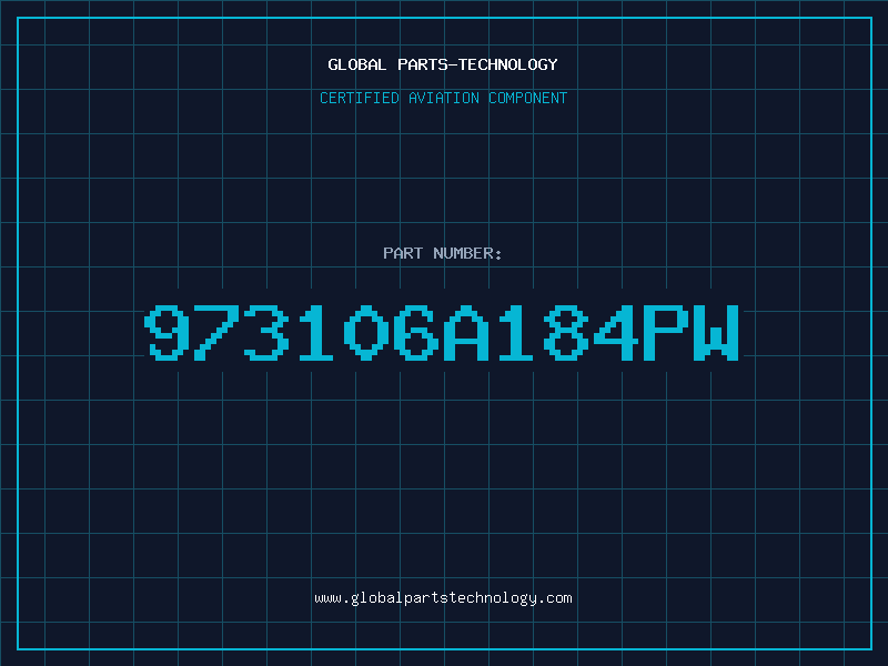 Aviation Part 973106A184PW