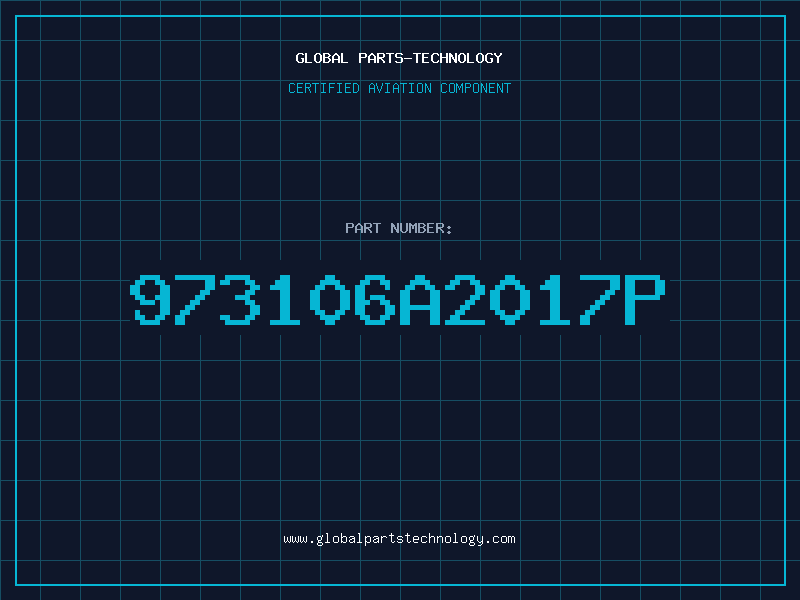 Aviation Part 973106A2017P