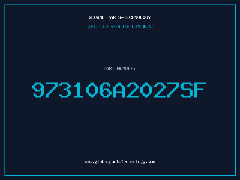 Aviation Part 973106A2027SF