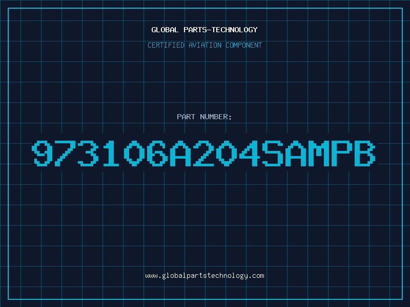 Aviation Part 973106A204SAMPB