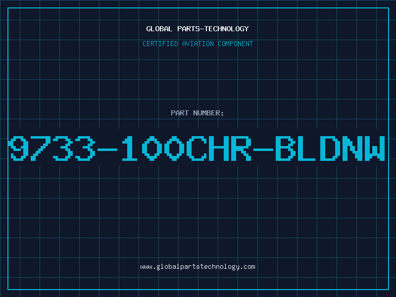 Aviation Part 9733-100CHR-BLDNW
