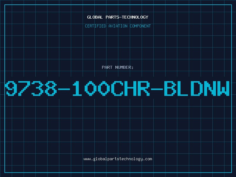 Aviation Part 9738-100CHR-BLDNW