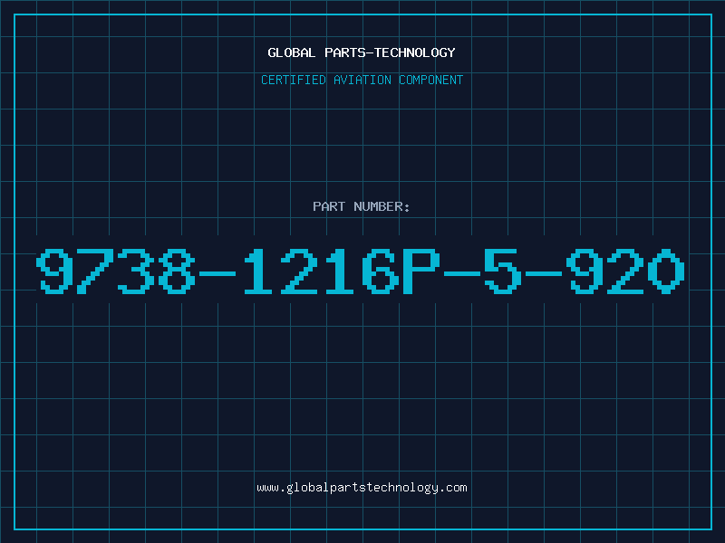 Aviation Part 9738-1216P-5-920