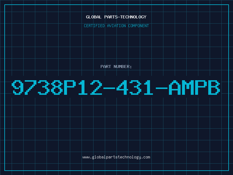 Aviation Part 9738P12-431-AMPB