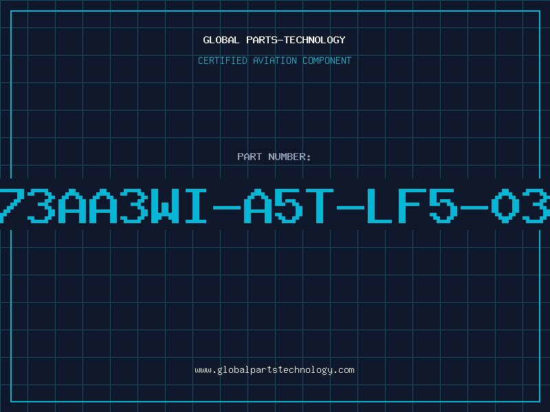 Aviation Part 973AA3WI-A5T-LF5-037