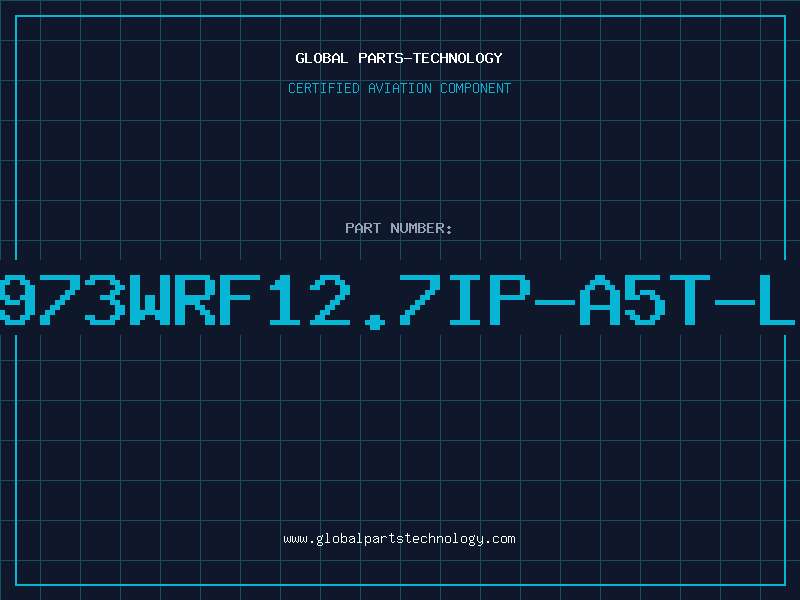 Aviation Part 973WRF12.7IP-A5T-L
