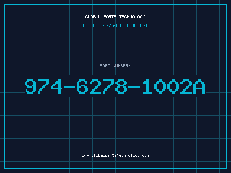 Aviation Part 974-6278-1002A