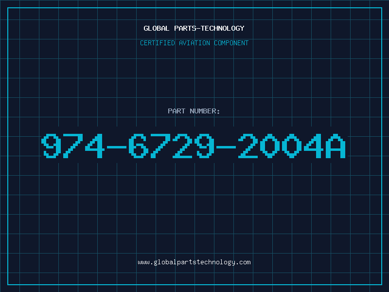 Aviation Part 974-6729-2004A
