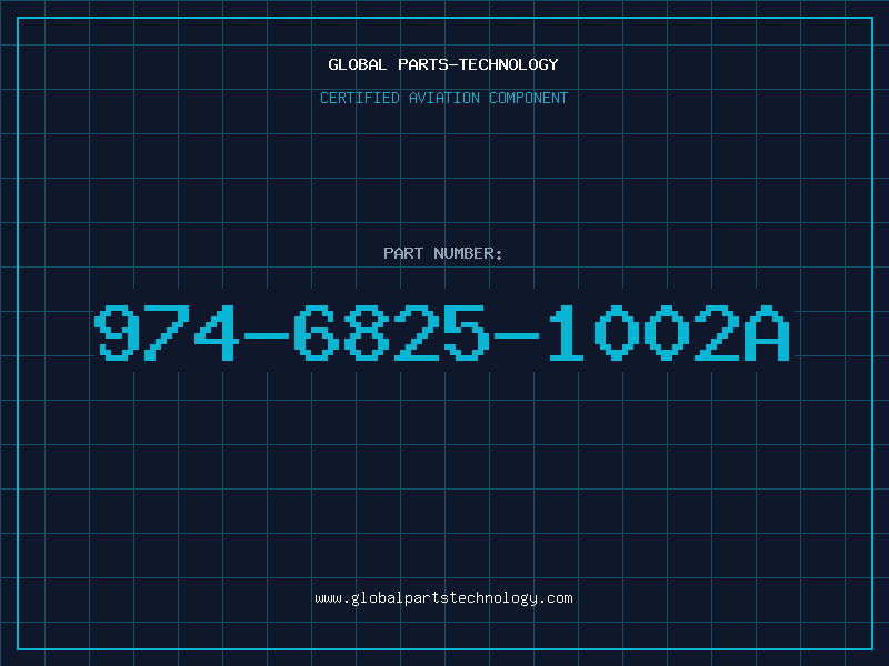 Aviation Part 974-6825-1002A