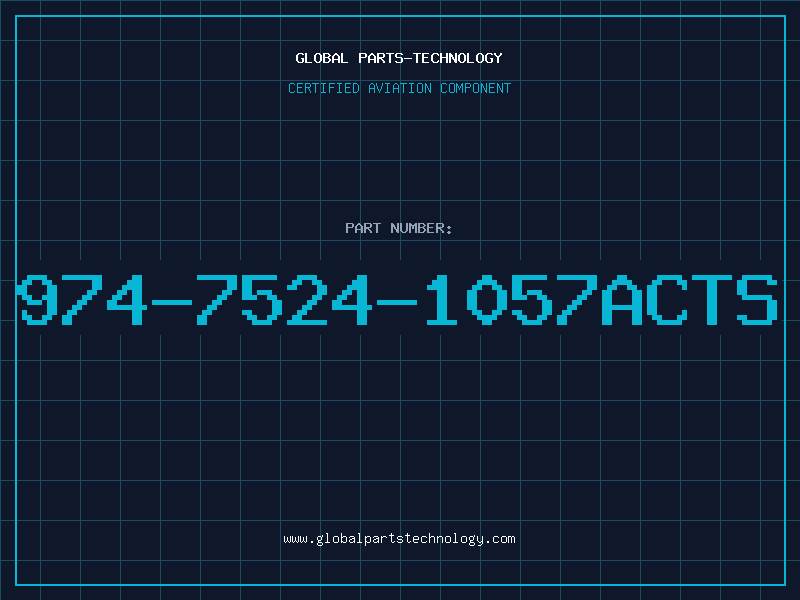 Aviation Part 974-7524-1057ACTS