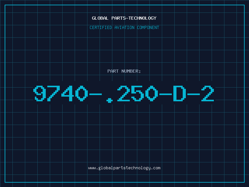 Aviation Part 9740-.250-D-2